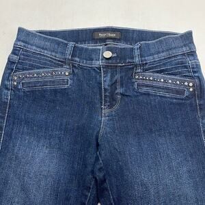 WHITE HOUSE BLACK MARKET Women’s 0R Skinny Leg Blue Jeans
